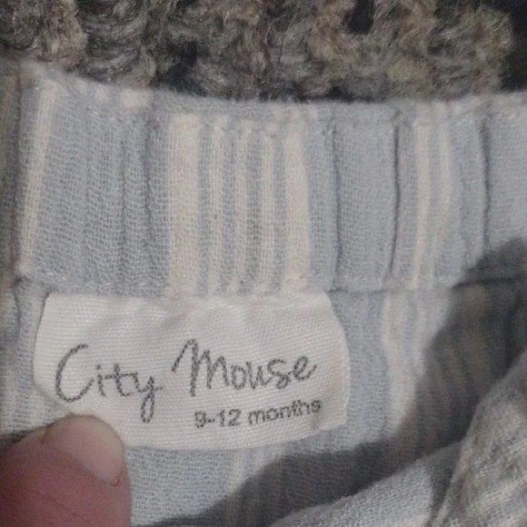 Chic Striped White Kids Romper - Picture 2 of 8